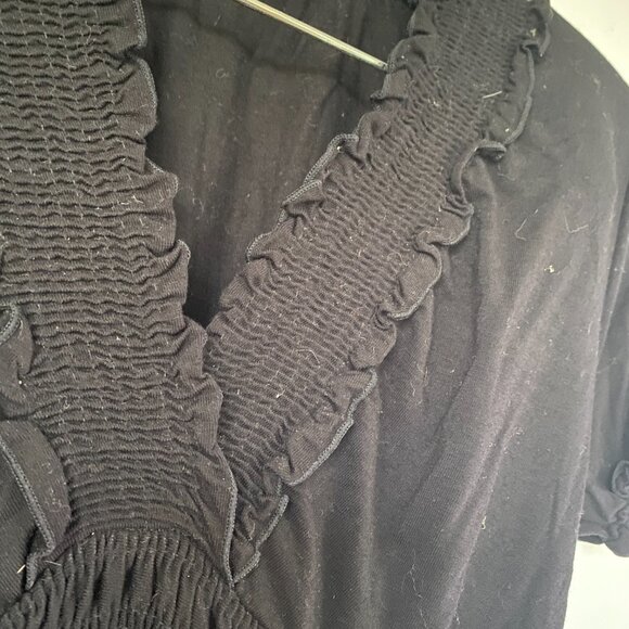 BCBG MaxAzria black midi dress - Picture 2 of 11